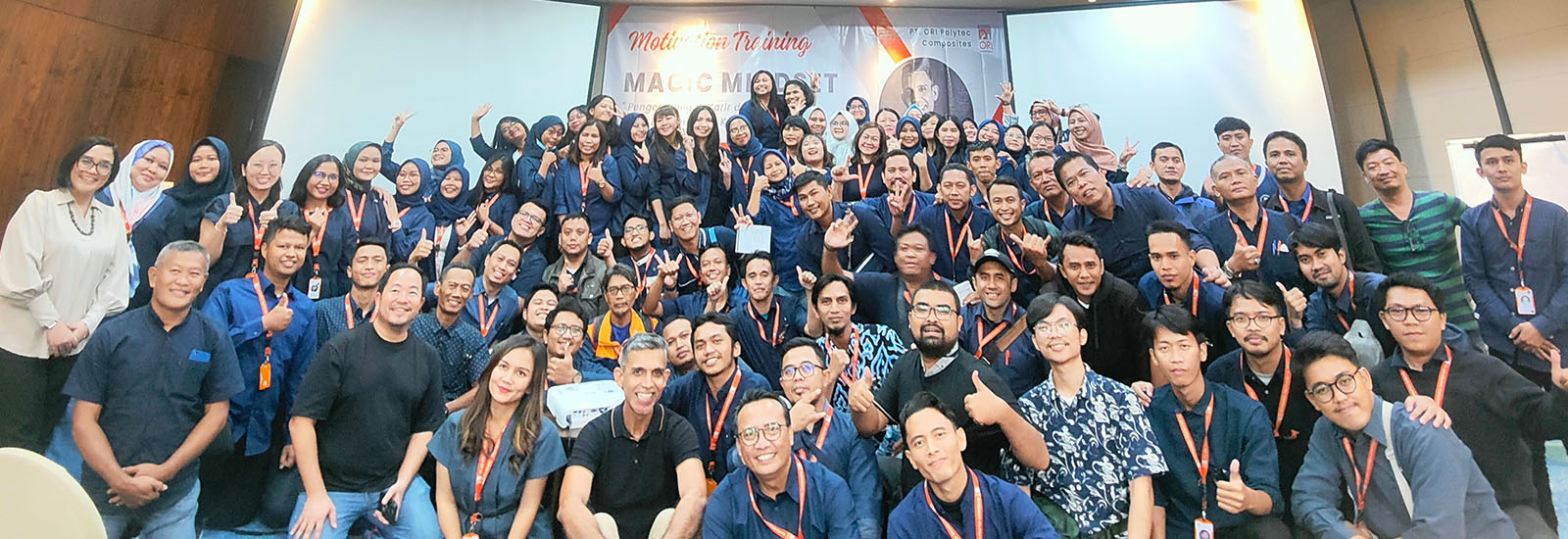 Employee Motivation Training PT. ORI Polytec Composites with Gobind Vashdev